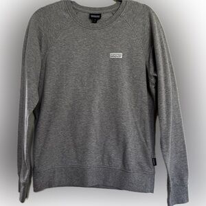 Patagonia Organic Gray Crew Neck Sweatshirt.